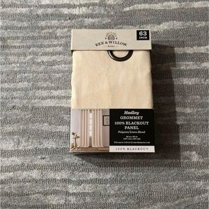 Bee & Willow 63” Hadley Blackout Curtain Panel